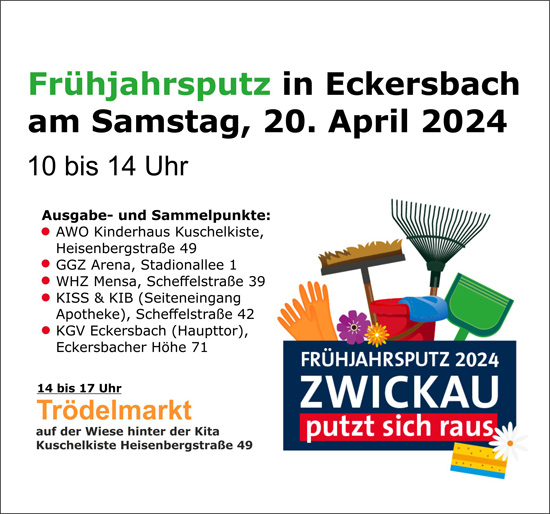 Putzaktion Eckersbach