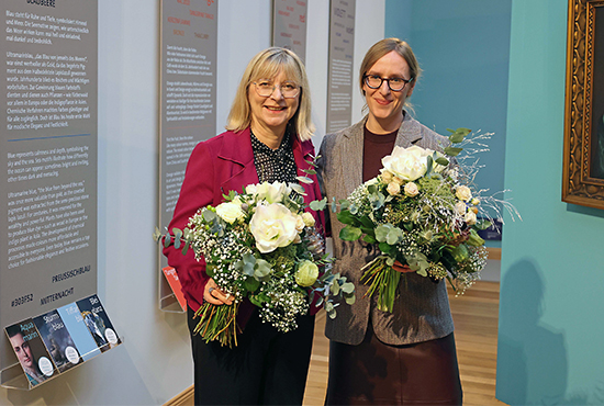 Dr. Petra Lewey und Fanny Stoye
