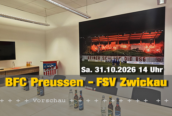 Pressekonferenz Preussen gegen FSV